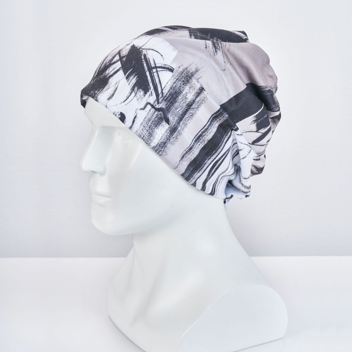 针织毛线帽-烫画 