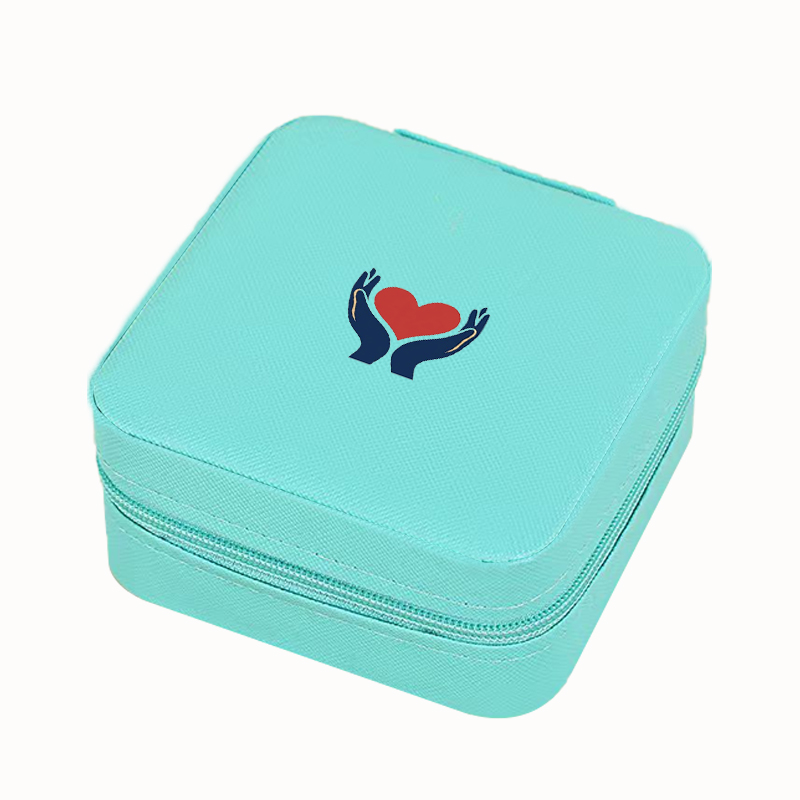 PU人造皮革便携首饰盒