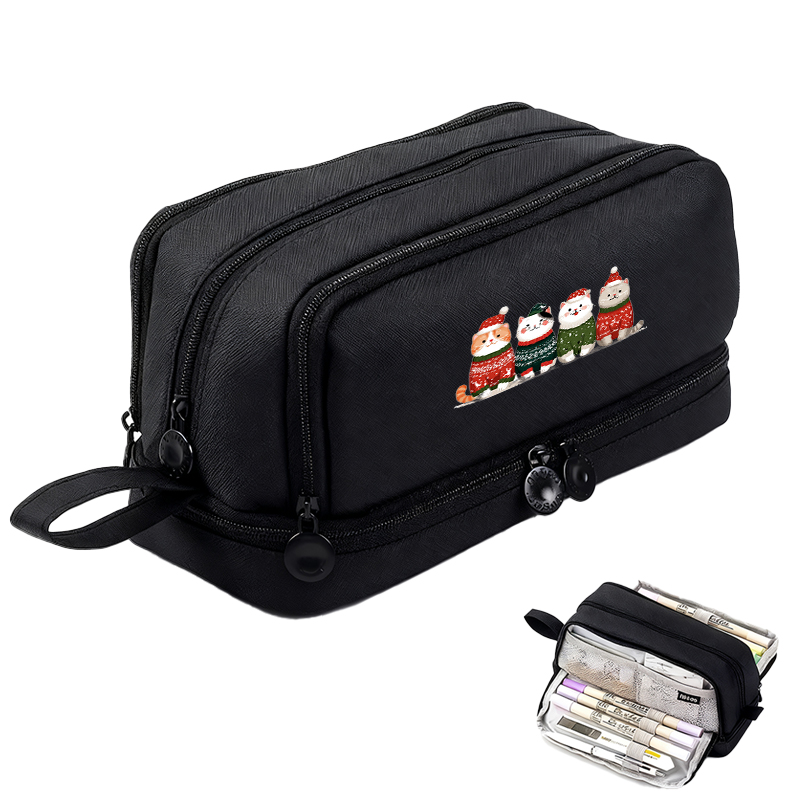 黑色文具袋笔袋