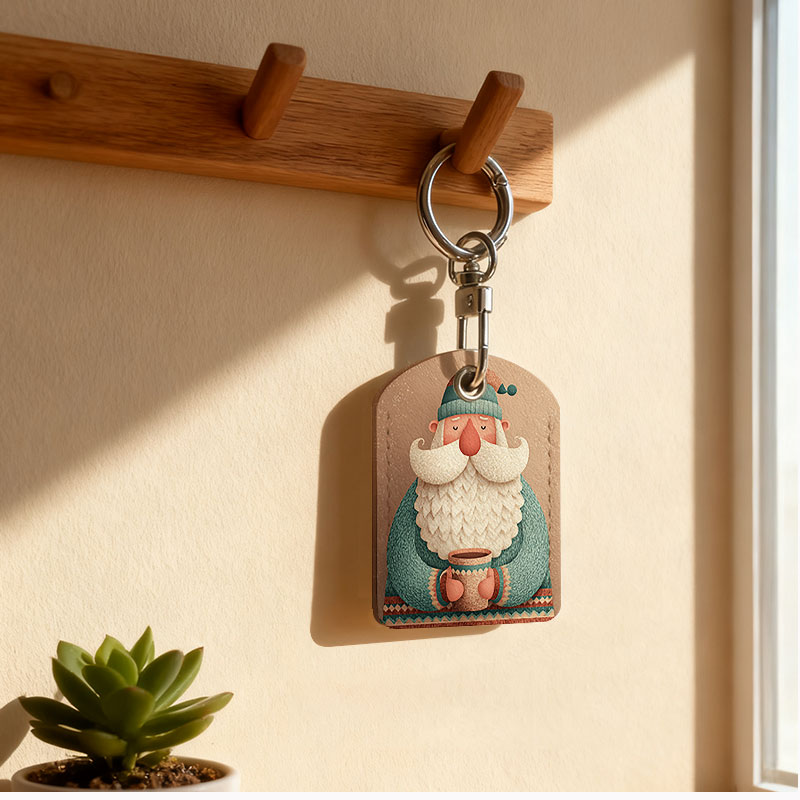 PU方形门禁卡套钥匙牌