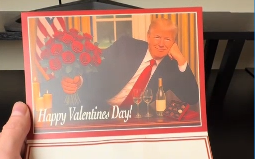 &ldquo;懂王&rdquo;情人节贺卡在TikTok卖爆，单日销售额超23万！