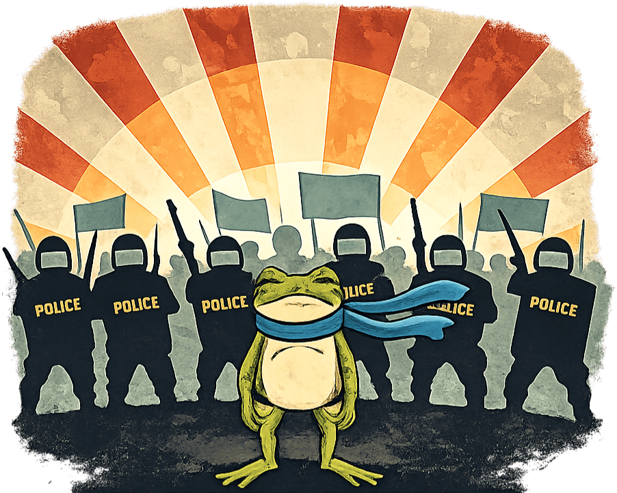 NACJOM Resist Frog Sweatshirt