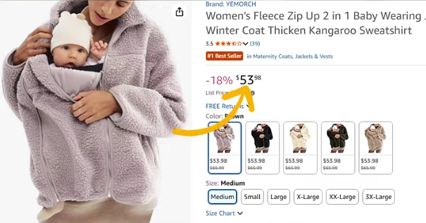 海外宝妈疯传！二合一抱娃外套，TikTok 播放量超 120 万